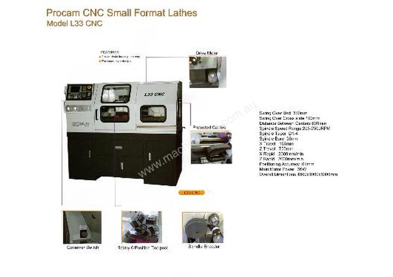 caption Procam CNC Lathes