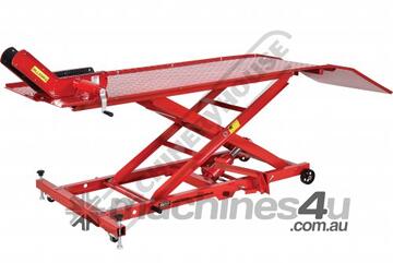 MLR-454 Hydraulic Motorcycle Lifter - Wide Platform 200 ~ 770mm Lift Height 454kg Load Capacity