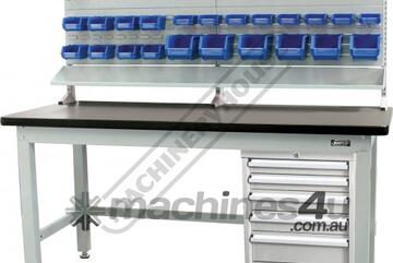 IWB-40P3 Industrial Work Bench Package Deal 1800 x 750 x 1725mm 1000kg Table Top Load Capacity