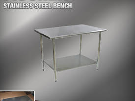 914 x 762mm Stainless Steel Bench #430 Grade - picture0' - Click to enlarge