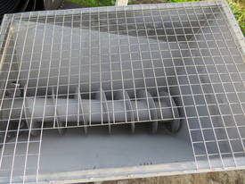 SCREW CONVEYOR - STAINLESS STEEL 9.5 MTR F.Miller. SOLD PENDING DELIVERY - picture1' - Click to enlarge