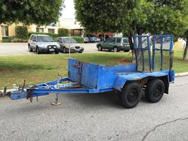CHEAP LONG DECK PLANT TRAILER, NEEDS WORK, GNG5566 - picture0' - Click to enlarge
