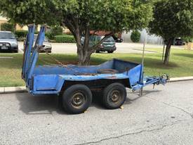 CHEAP LONG DECK PLANT TRAILER, NEEDS WORK, GNG5566 - picture2' - Click to enlarge
