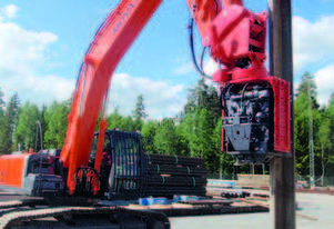 MOVAX SG-75 EXCAVATOR MOUNT PILE DRIVER (33-40T)