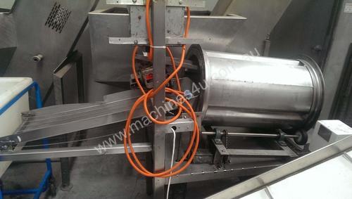 Small Coating/Flavouring Drum with vibratory feede