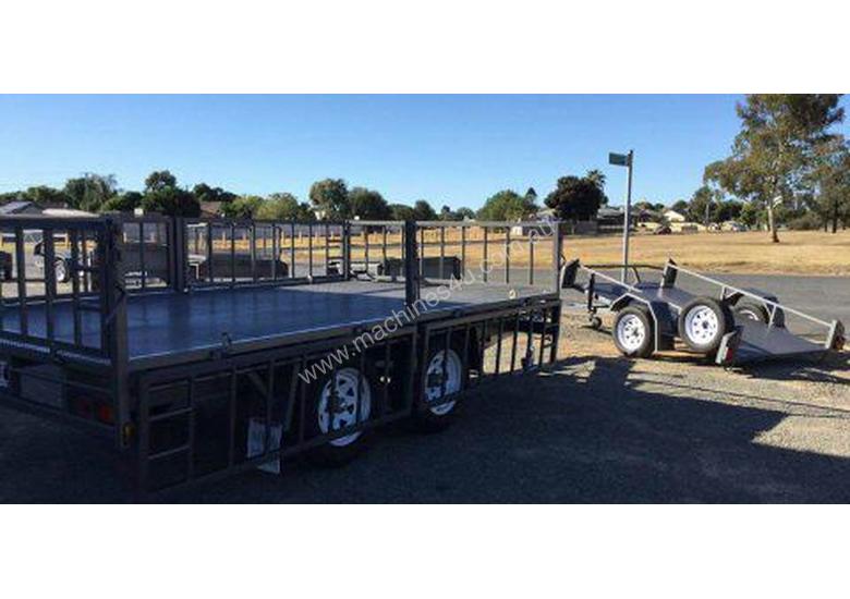 caption 14x7 Flat Top Trailer