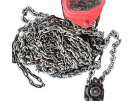 Chain Hoist Block & Tackle 3 ton x 3 mtr Drop Oz B - picture0' - Click to enlarge