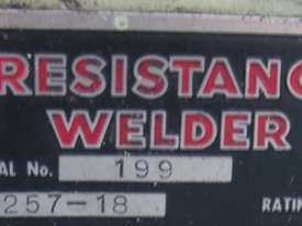 75kVA ECE RESISTANCE SPOT WELDER - picture0' - Click to enlarge