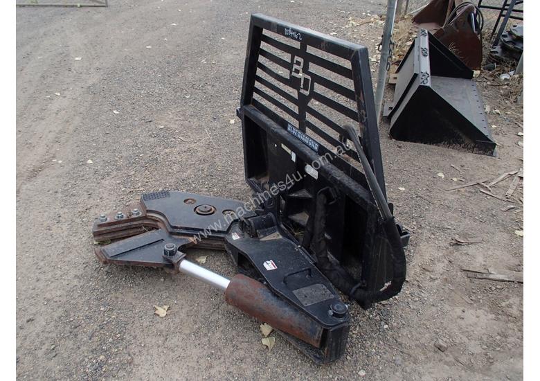 Used blue diamond Blue Diamond Tree Shear to suit Skidsteer Loader Skid