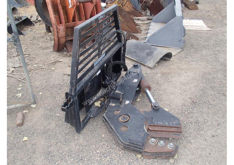 Used blue diamond Blue Diamond Tree Shear to suit Skidsteer Loader Skid