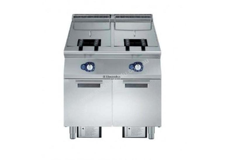 caption Electrolux 900XP Electric Fryer Double Well 23L E9FREH2JF0
