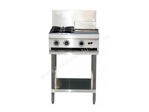 LKKOB4C 2 Gas open burner cooktop + Gas Hotplate