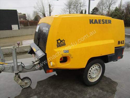 2012 Kaeser M43 148cfm Poly Lid Diesel Air Compressor