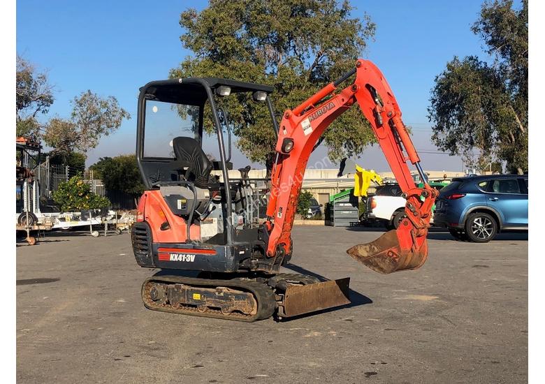 caption Kubota KX41-3V 1.6t Mini Excavator 1000 hours 841