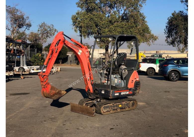 caption Kubota KX41-3V 1.6t Mini Excavator 1000 hours 841