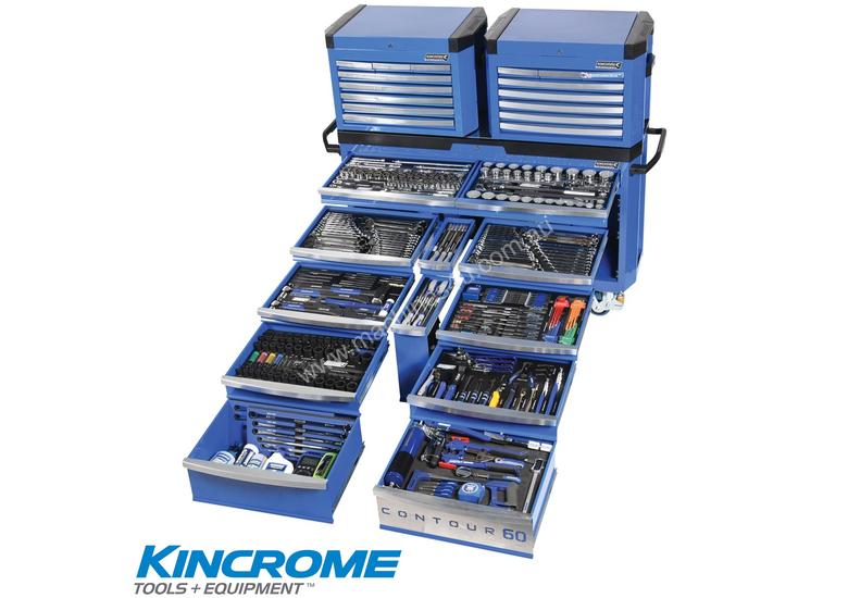 caption Kincrome 500pc K1560 Workshop Toolkit with 2 x Bonus Boxes