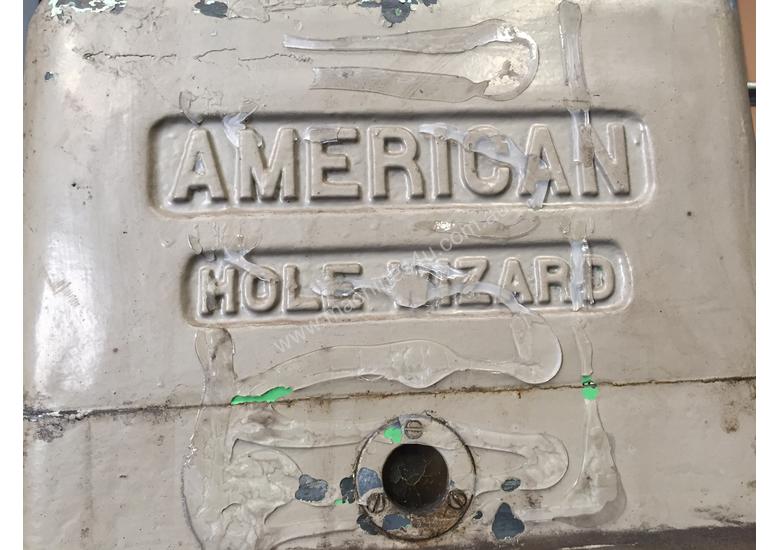 caption Used American Hole Wizard Radial Arm Drill