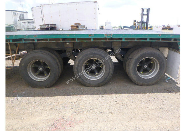 caption Haulmark B/D Lead/Mid Flat top Trailer