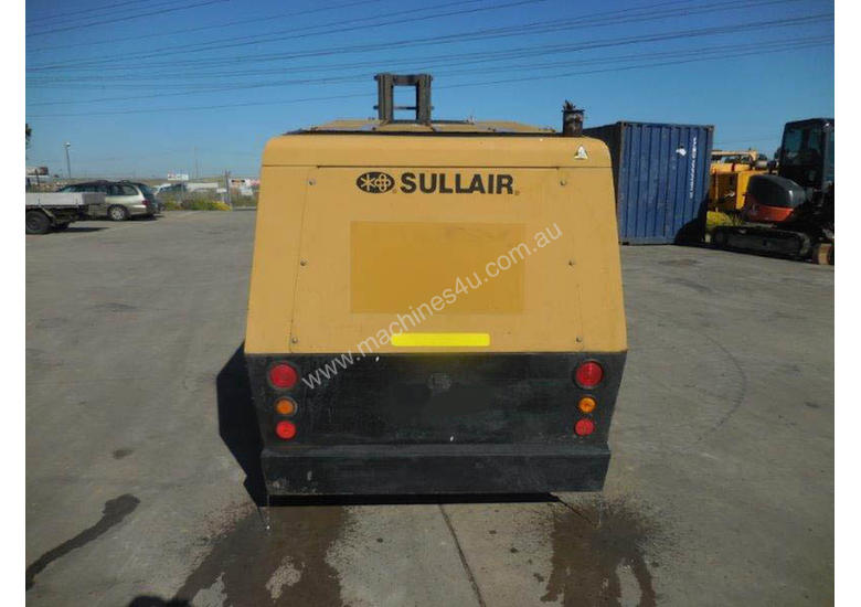 caption SULLAIR 425DPQ 425CFM MOBILE DIESEL AIR COMPRESSOR