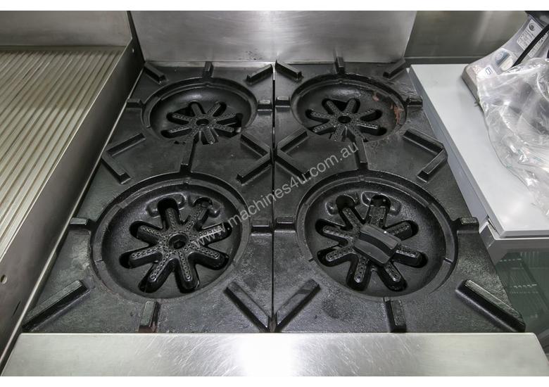 caption 4 burner Gas range, Garland