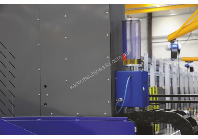 caption Vernet Behringer - KBA40 Jansen - Mono-Spindle Drilling Machine for Profiles