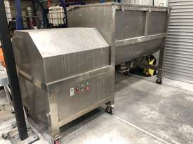 Stainless steel ribbon mixer - picture0' - Click to enlarge