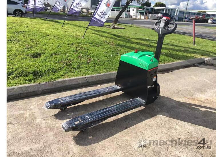 caption Brand New Hangcha 1.5 Ton Li-ion Pallet Truck