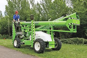 Niftylift Lightweight Auto Levelling 45ft Cherry Picker- Perfect for Elevated Access in Any Terrain!