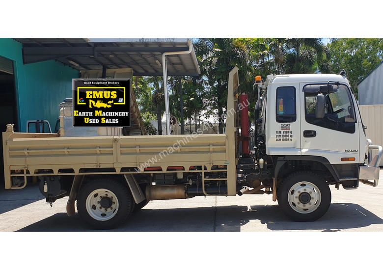 caption 2007 Isuzu 550 Tipper Truck, 51k kms. E.M.U.S. TS524