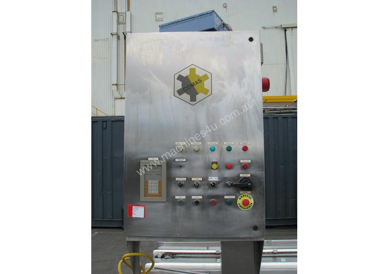 caption Biscuit Muffin Cake 6 Head Depositor with Indexing Conveyor