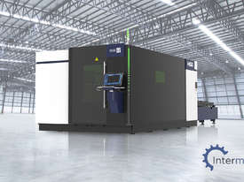 HSG 3015T 6kW Fiber Laser Cutting Machine (IPG source, Alpha Wittenstein gear)  - picture0' - Click to enlarge