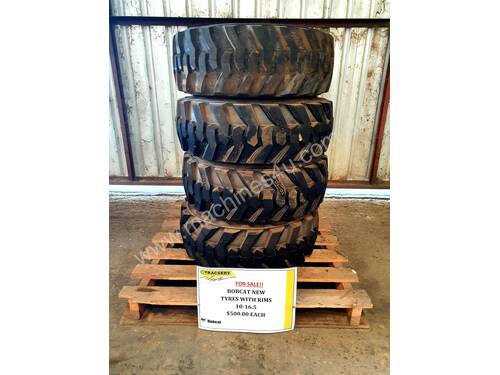 Bobcat Tyre's and Rims