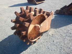 Compaction Wheel to suit Excavator, Pins - picture0' - Click to enlarge