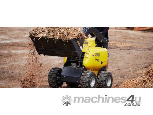 caption New Wacker Neuson Dingo Mini Loader SM325-24W EFI Petrol, inc 4-1 Bucket