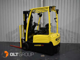 Hyster Electric Forklift 1.8 Tonne 3 Wheel Battery Electric 2413 Low Hours Container Mast - picture0' - Click to enlarge