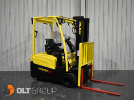 Hyster Electric Forklift 1.8 Tonne 3 Wheel Battery Electric 2413 Low Hours Container Mast - picture2' - Click to enlarge