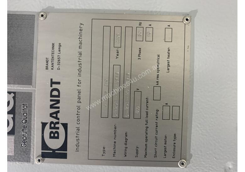 caption Brandt Edgebander