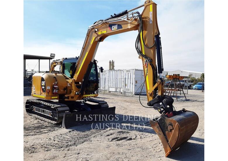 caption CATERPILLAR 308E2CRSB Track Excavators