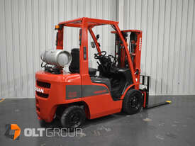 Used Nissan P1F2A25DU 2.5 Tonne Forklift 4.3m Container Mast LPG Sideshift EFI Engine - picture1' - Click to enlarge