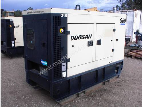 Ingersoll-Rand/Doosan G60 generator