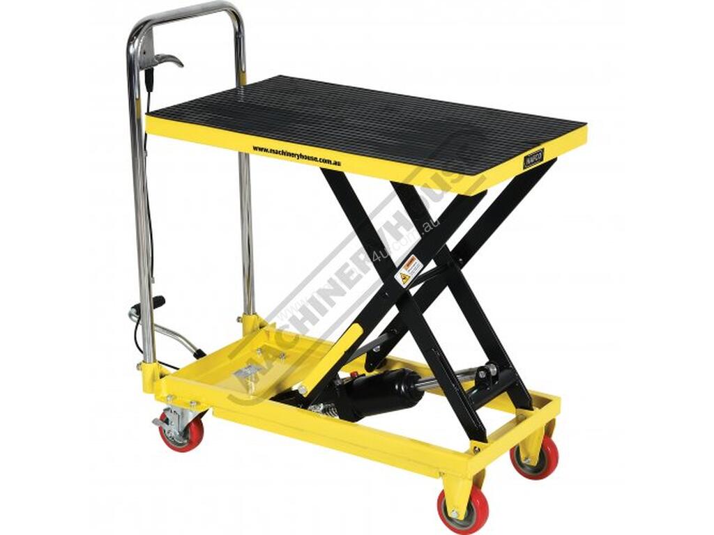 New Hafco LT227 Hydraulic Lifter Trolley 227kg Load Capacity 225 710mm