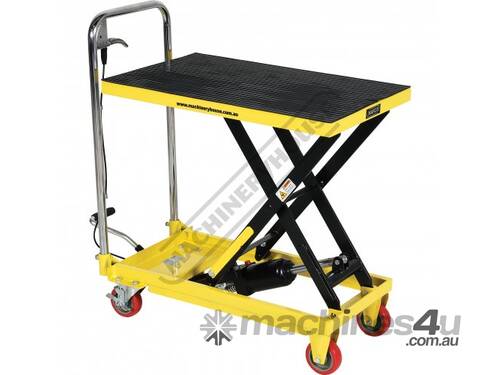 LT-227 Hydraulic Lifter Trolley 227kg Load Capacity 225 ~ 710mm Lift Height