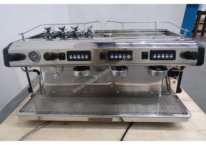 caption Expobar RUGGERO 3 Group Coffee Machine