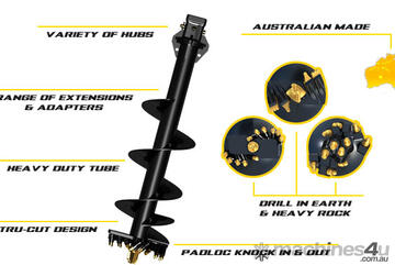   Digga RC6 350mm Earth/Rock Combo Auger