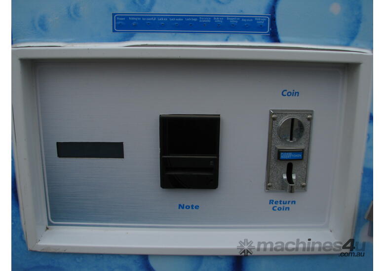 Used Pukui Commercial Bagged Ice Maker Vending Machine RO300AIW Ice