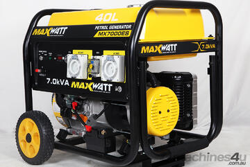 MACFARLANE - 7kVA Maxwatt Electric Start Petrol Generator