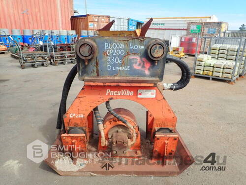 PNEUVIBE CP200 HYDRAULIC COMPACTOR PLATE TO SUIT CATERPILLAR 330 EXCAVATOR