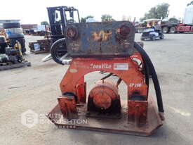 PNEUVIBE CP200 HYDRAULIC COMPACTOR PLATE TO SUIT CATERPILLAR 330 EXCAVATOR - picture1' - Click to enlarge