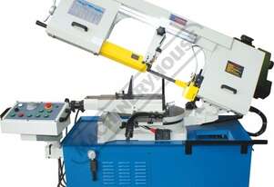 BS-13DS Semi - Automatic, Swivel Head-Dual Mitre Metal Cutting Band Saw Variable Cutting Speeds, Dua