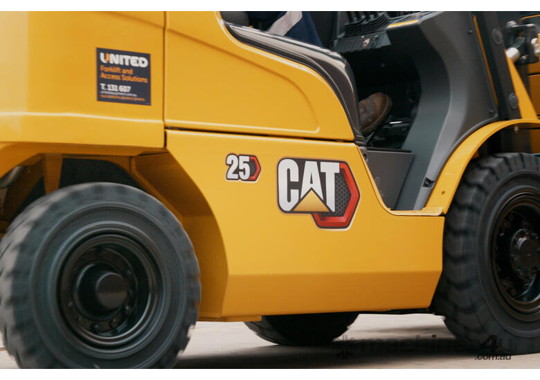 caption Cat 2.5 Tonne LPG Forklift - $27,990 + GST